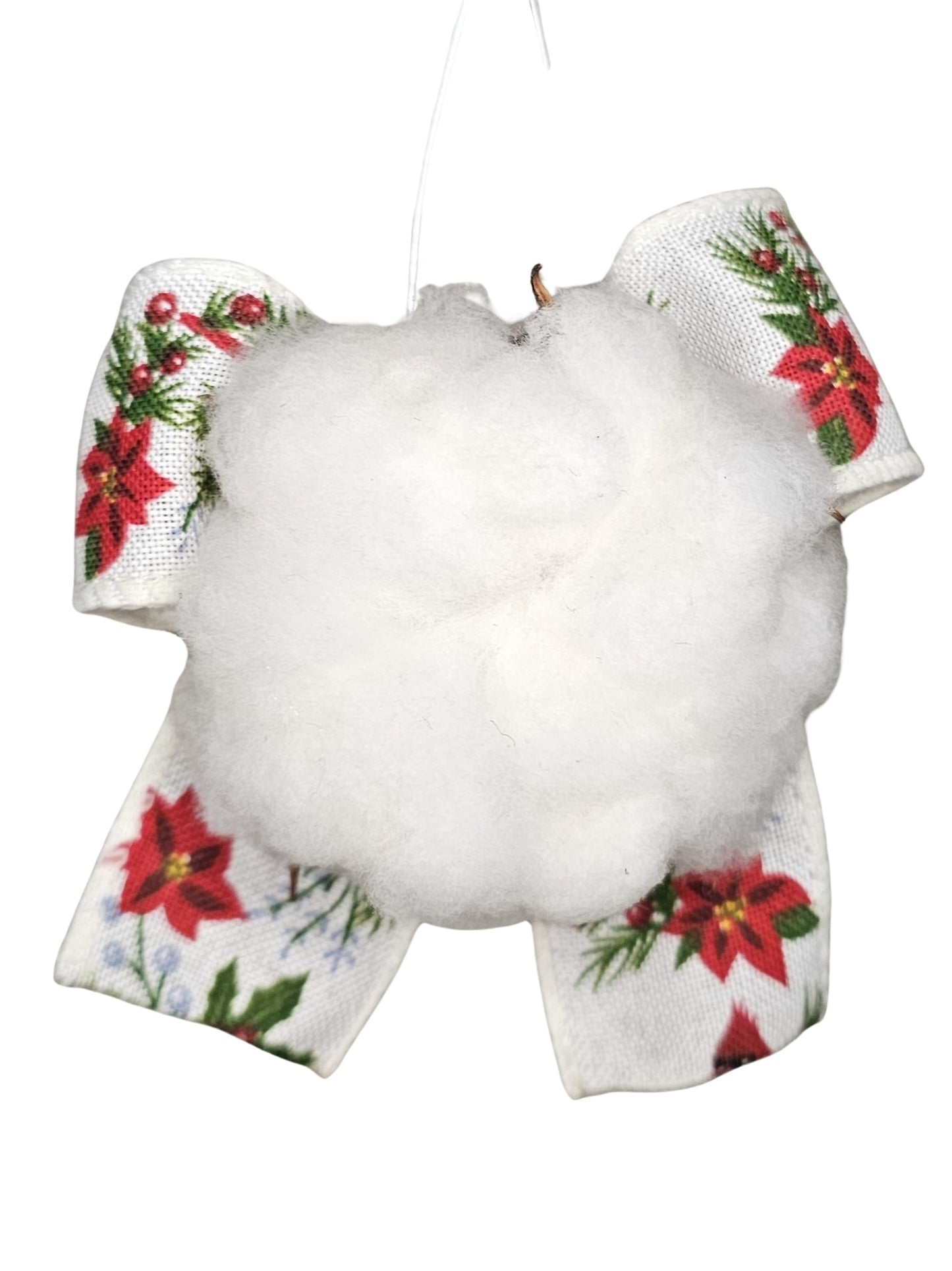 Cotton Boll Christmas Tree Ornament